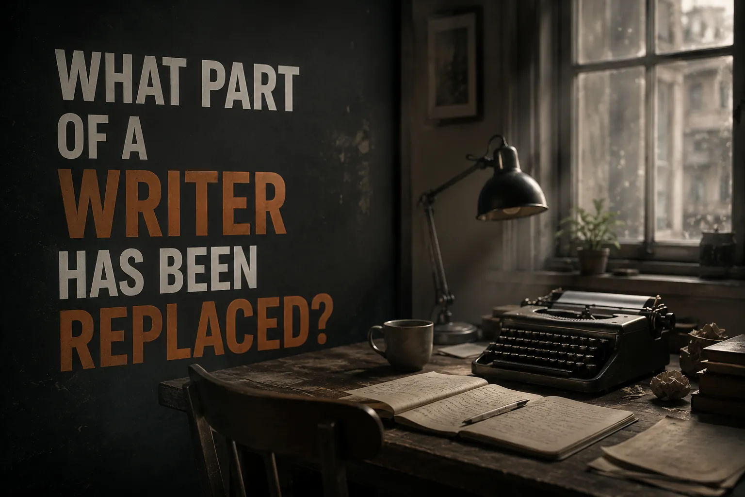 What Part of a Writer Has Been Replaced?