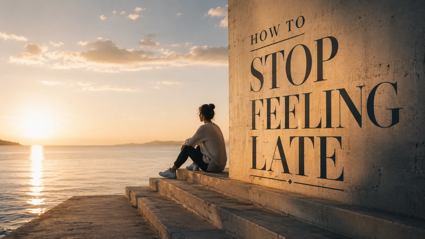 How to Stop Feeling Late