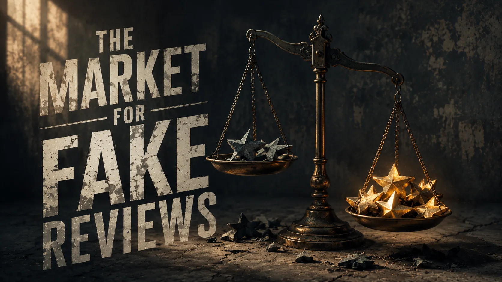 The Market for Fake Reviews