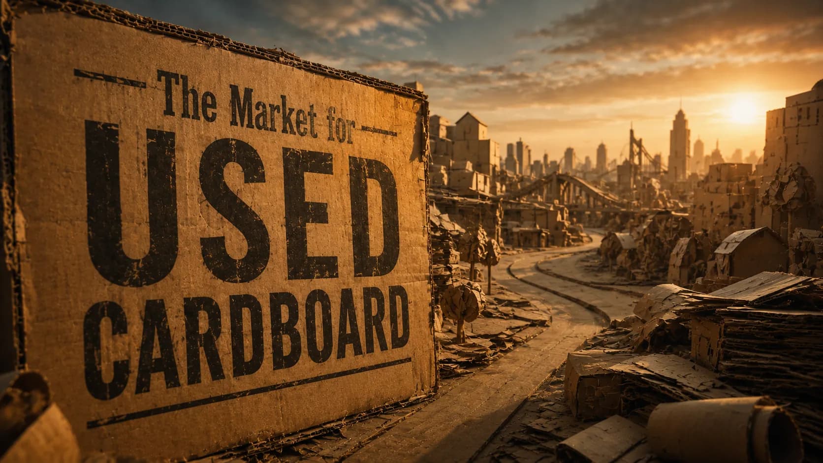The Market for Used Cardboard