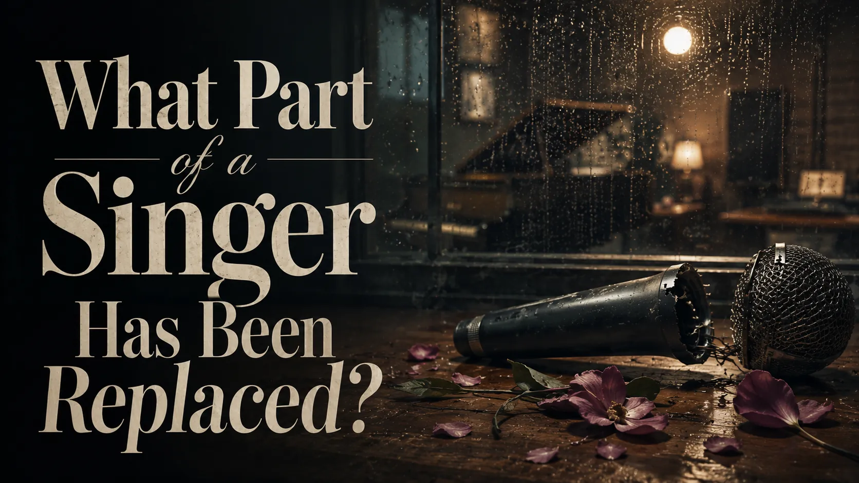 What Part of a Singer Has Been Replaced?