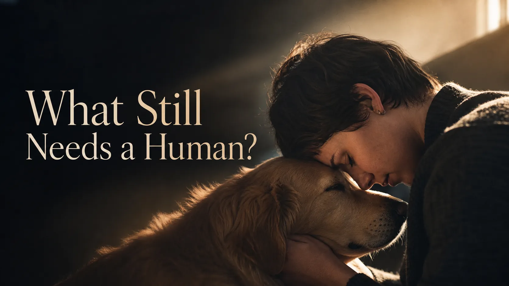 What Still Needs a Human?